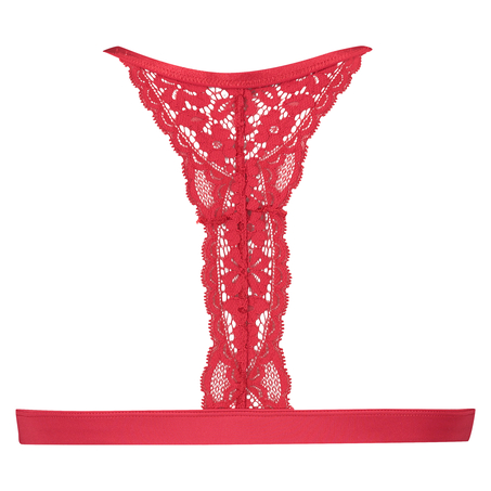 Bralette triangular preformado Rose, Rojo