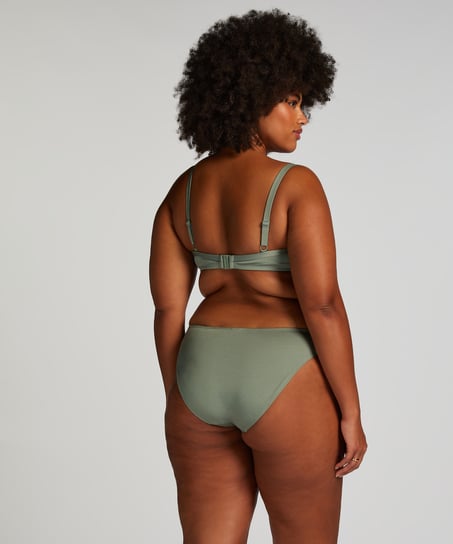 Braguita de Bikini Rio Scallop, Verde