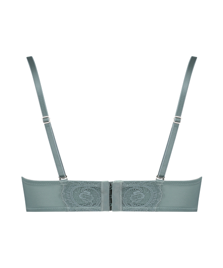 Sujetador de aros preformado sin tirantes Sierra, Verde