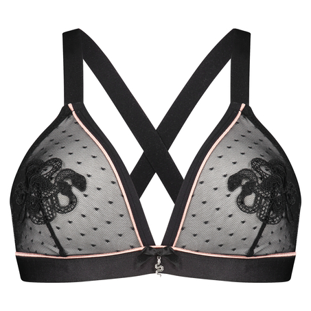Bralette Danielle I AM, Negro