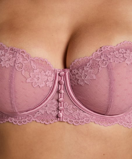 Sujetador de aros no preformado Laila, Rosa