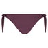 Atrevida braguita de bikini de corte bajo Borneo Mesh, Morado