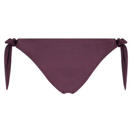 Atrevida braguita de bikini de corte bajo Borneo Mesh, Morado