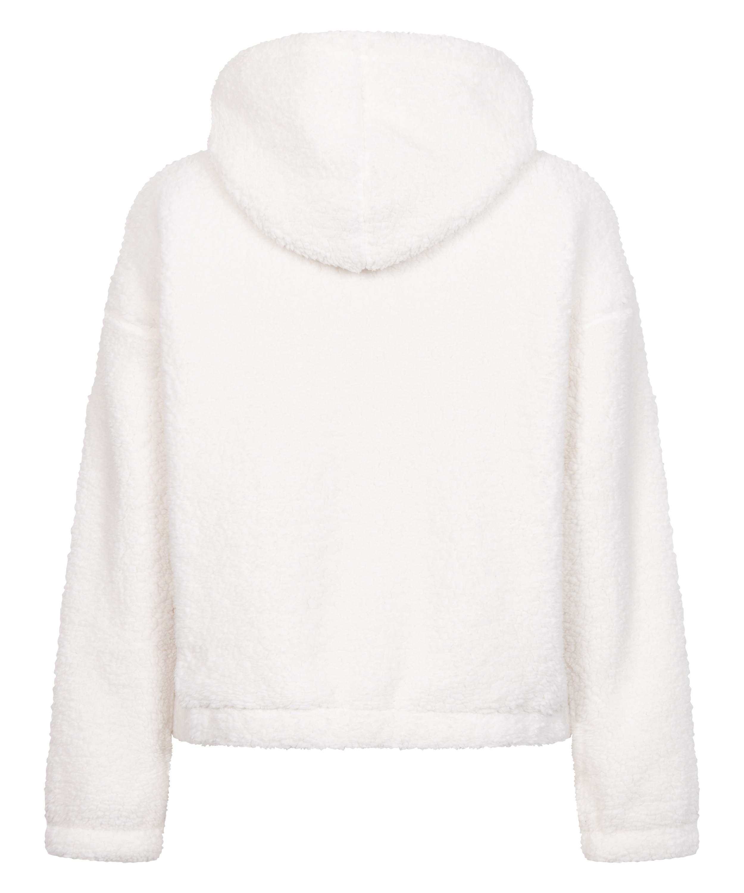 Sudadera con capucha Fleece Snuggle, Blanco, main