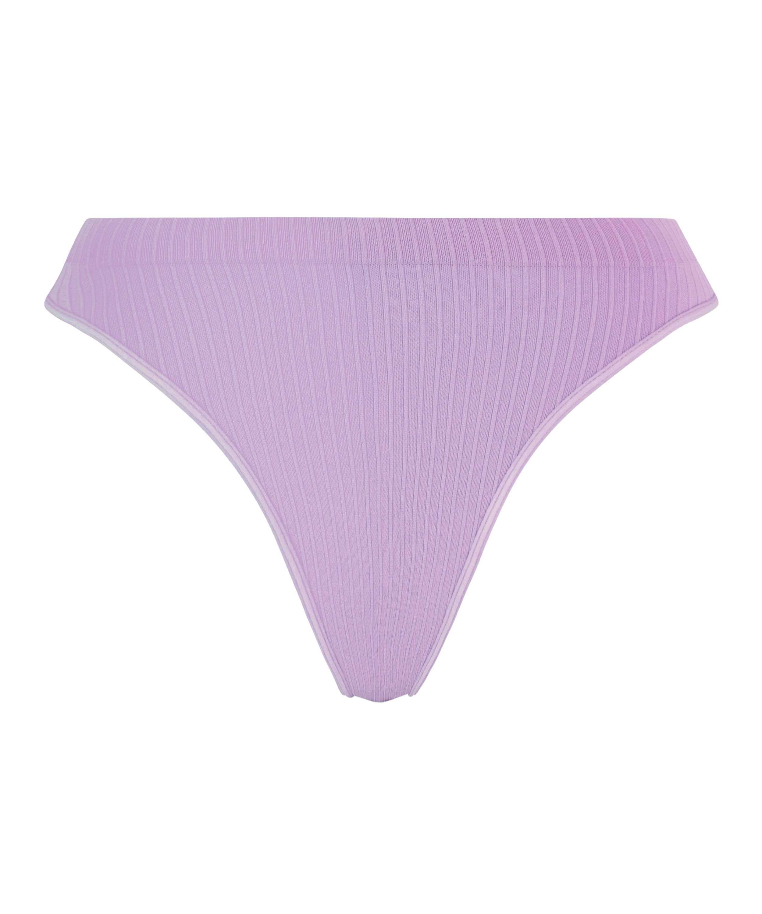 Tanga de tiro alto Dianne, Morado
