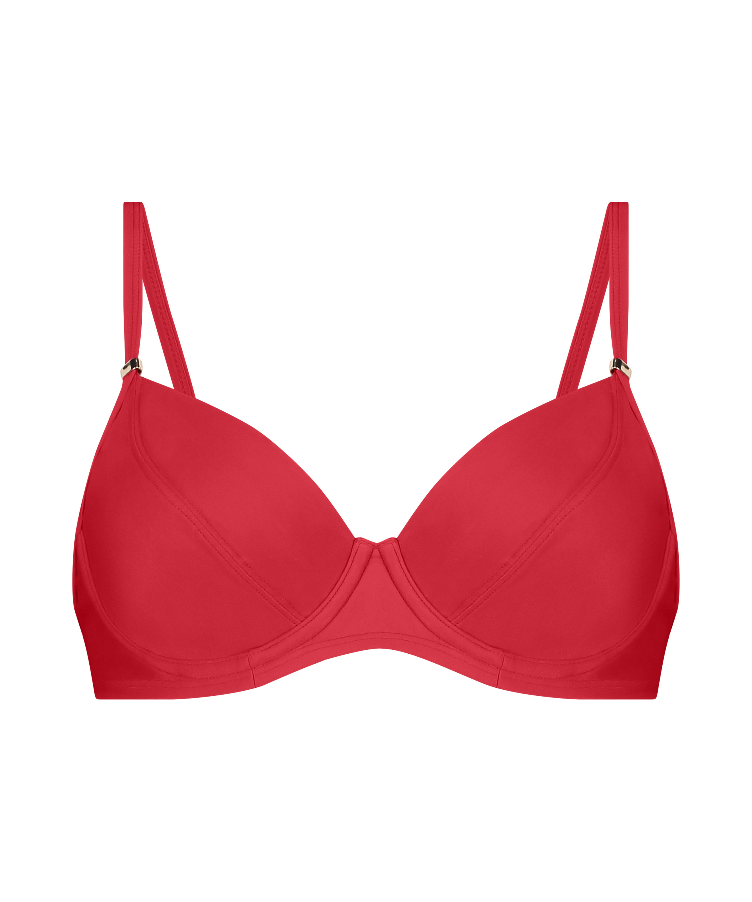 Top de bikini Luxe, Rojo, main