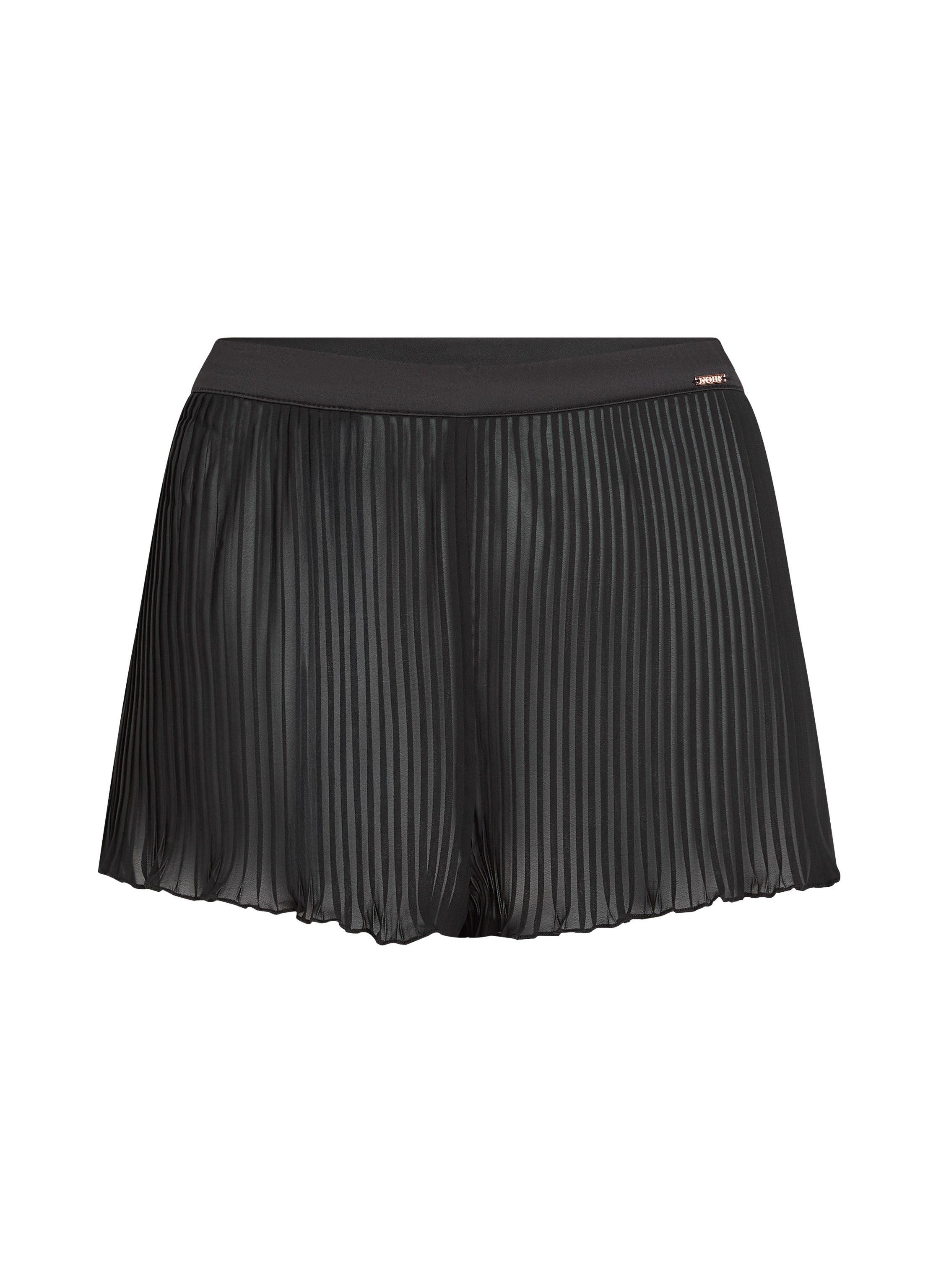 Short plisado, Negro, main