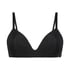 Sujetador preformado sin aros Mona, Negro