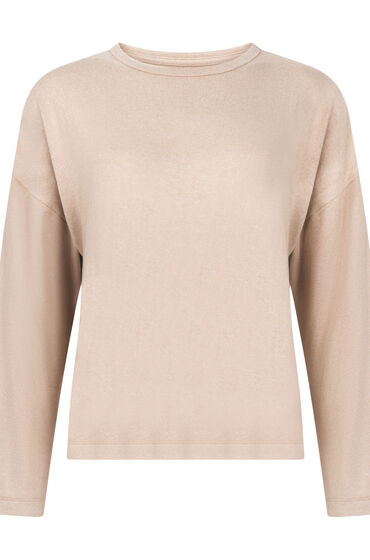 Hunkemöller Top de pijama Jersey Beige