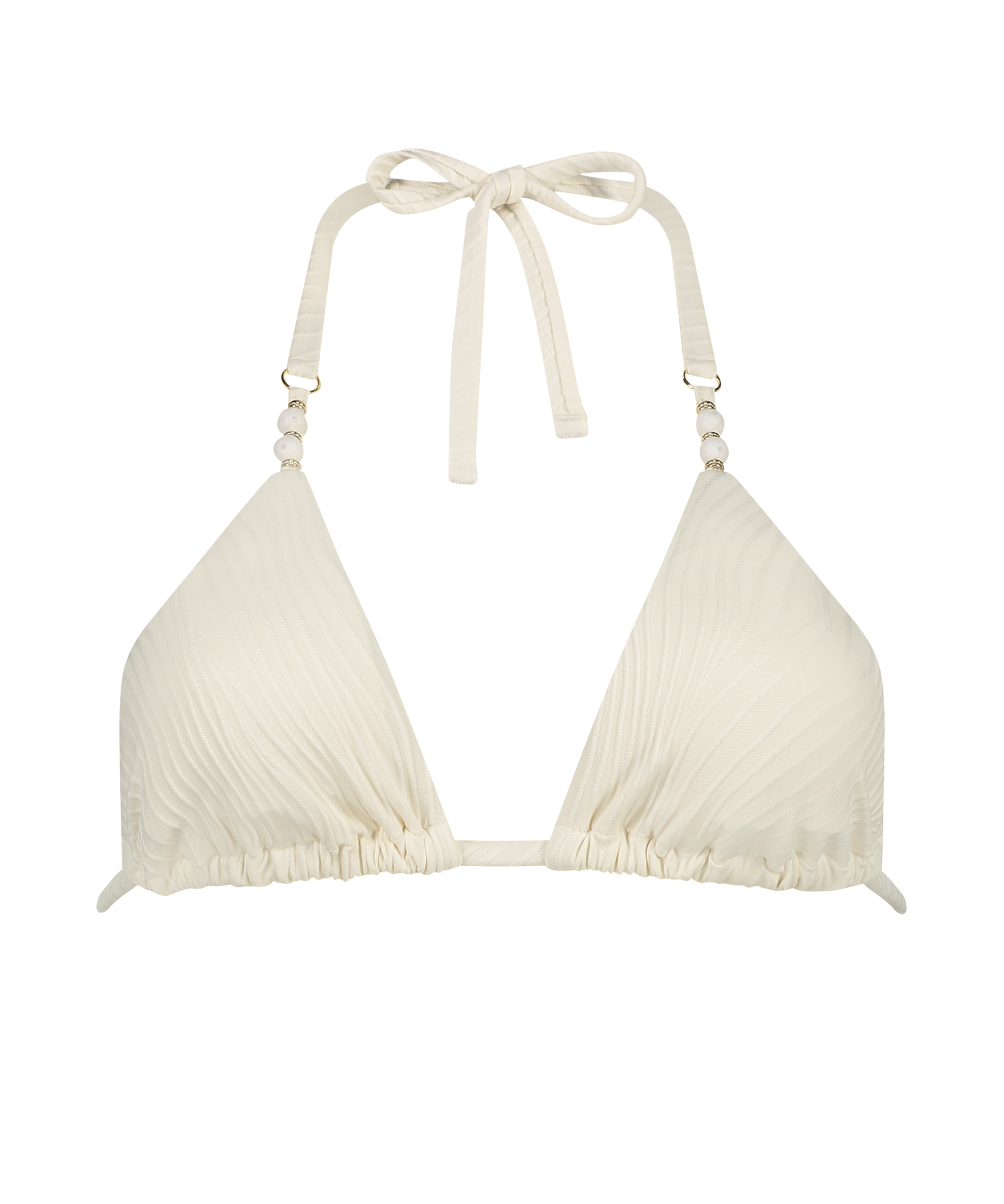 Top de bikini triangular Cozumel, Blanco, main