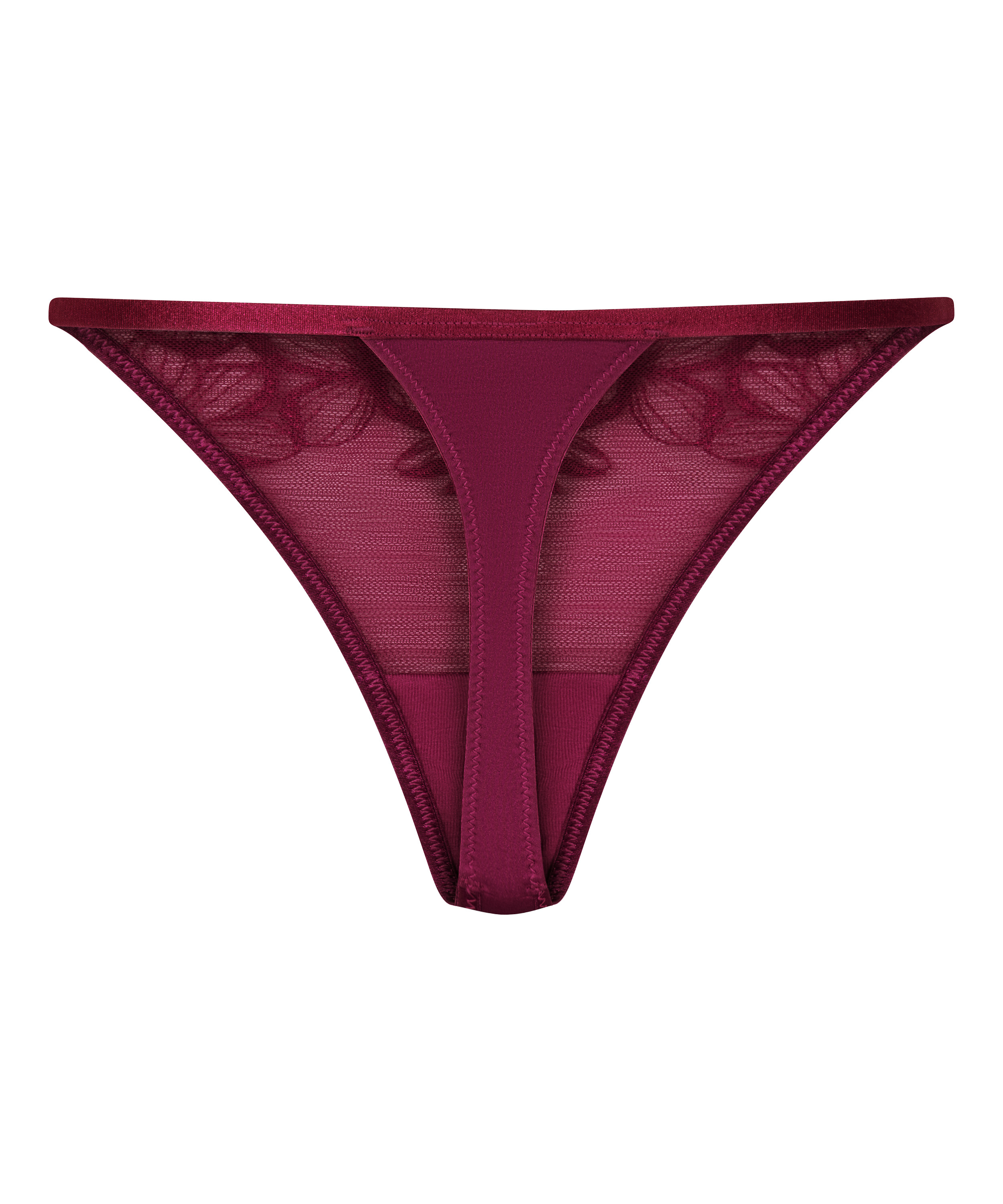 Tanga de pernera alta Margot, Morado, main