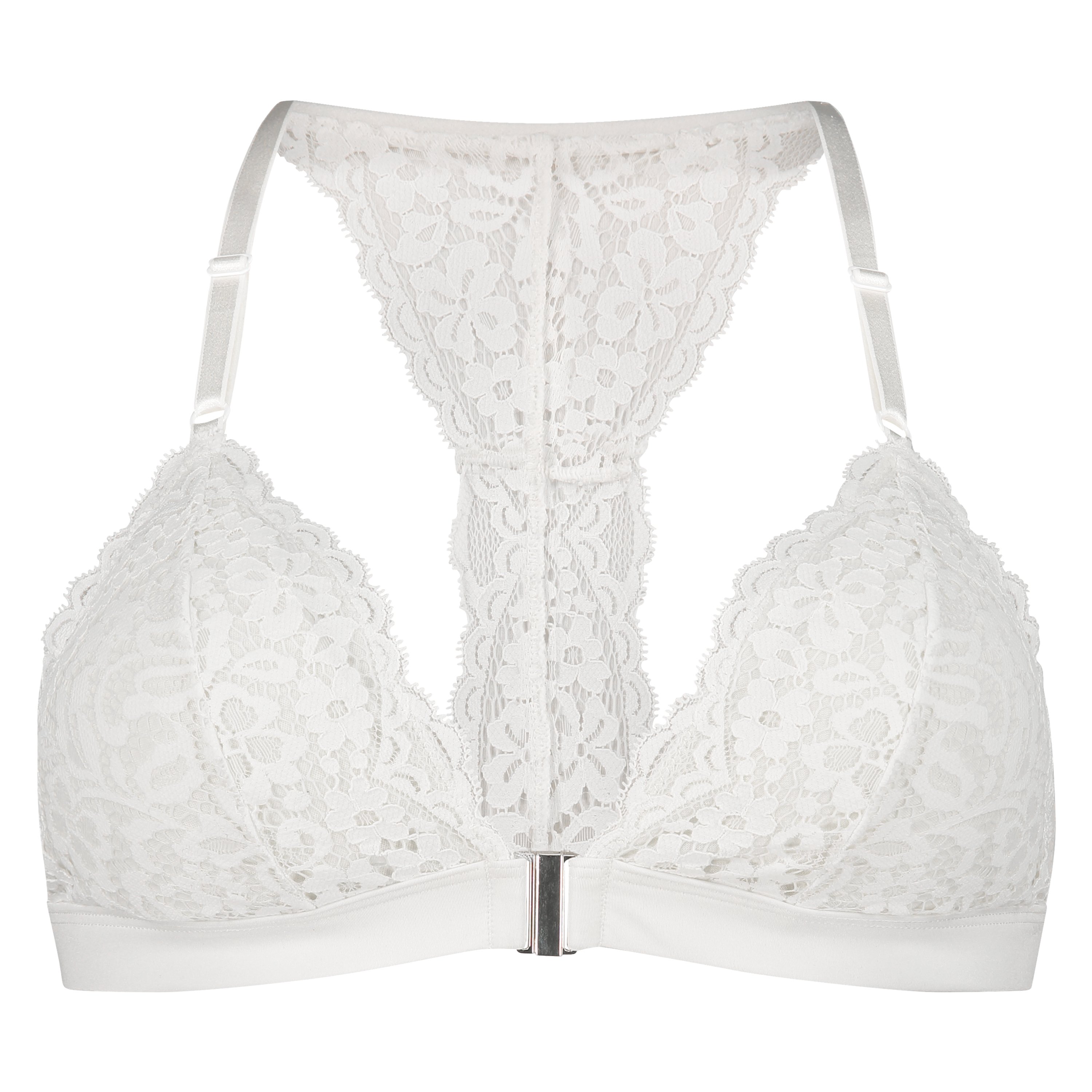 Preformado triangular bralette Marina, Blanco, main
