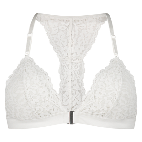 Preformado triangular bralette Marina, Blanco