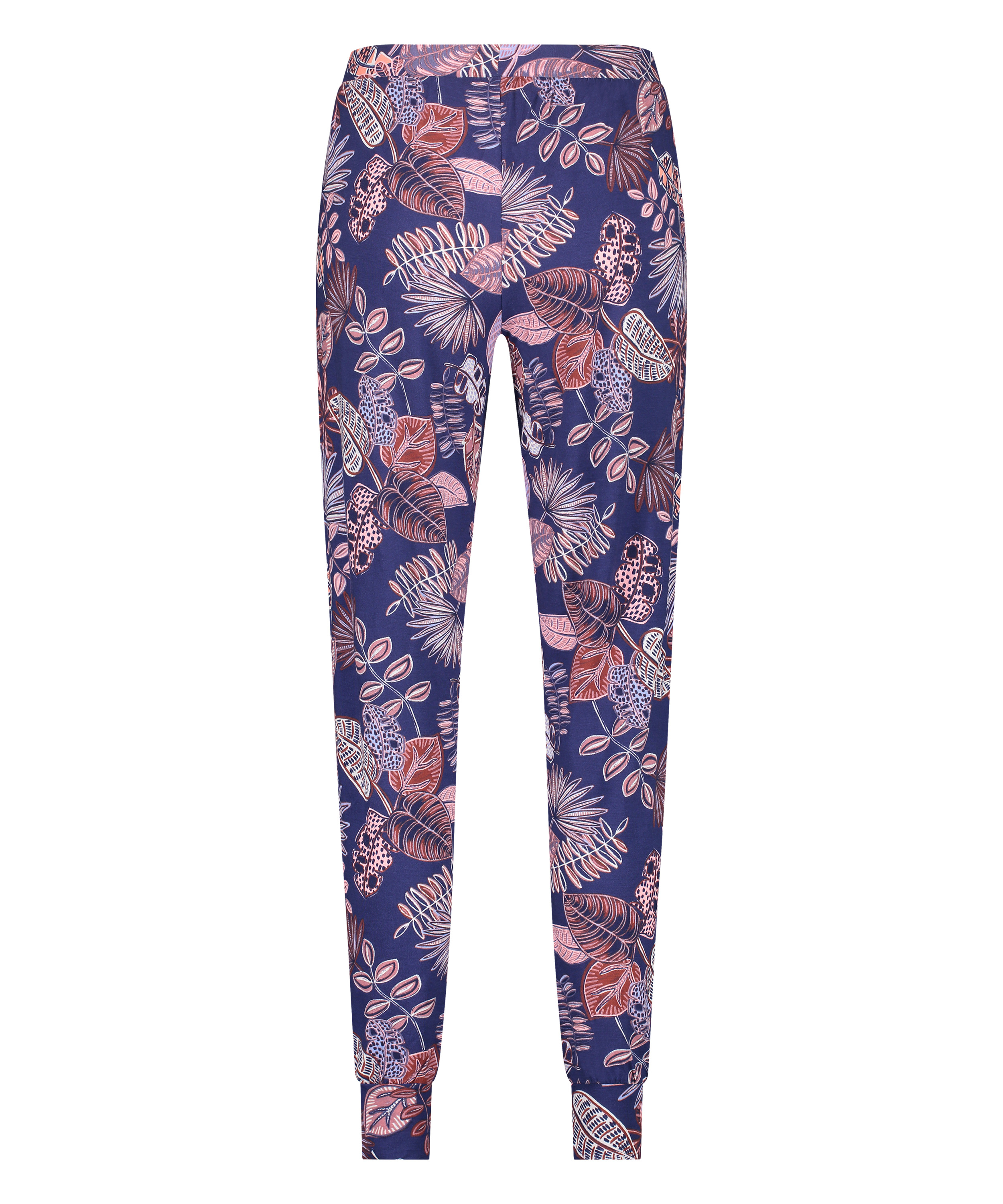 Petite Pantal&oacute;n de pijama de tejido de punto, Azul, main