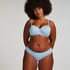 Braguita de Bikini Rio Scallop, Azul