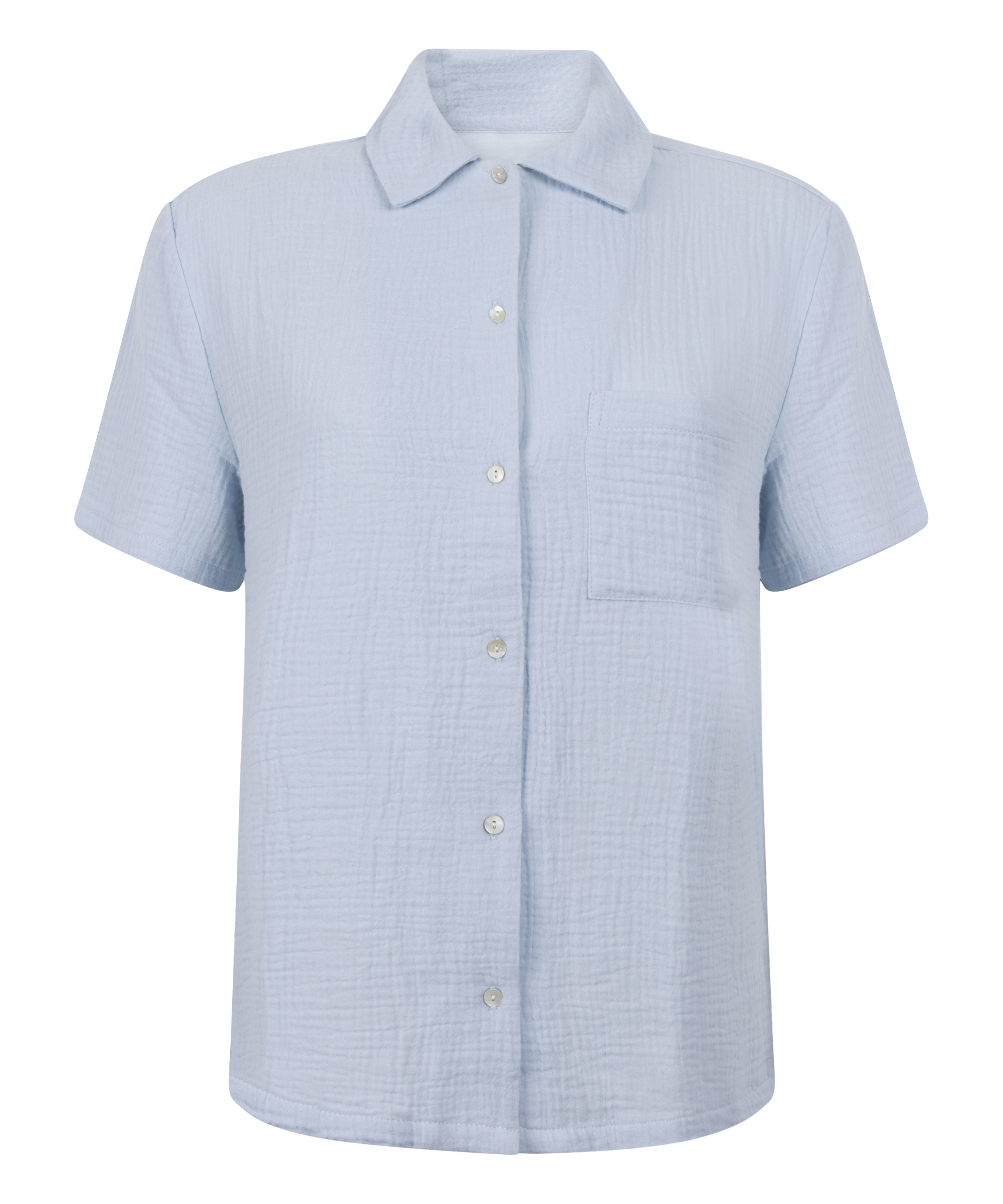 Chaqueta de muselina, Azul, main