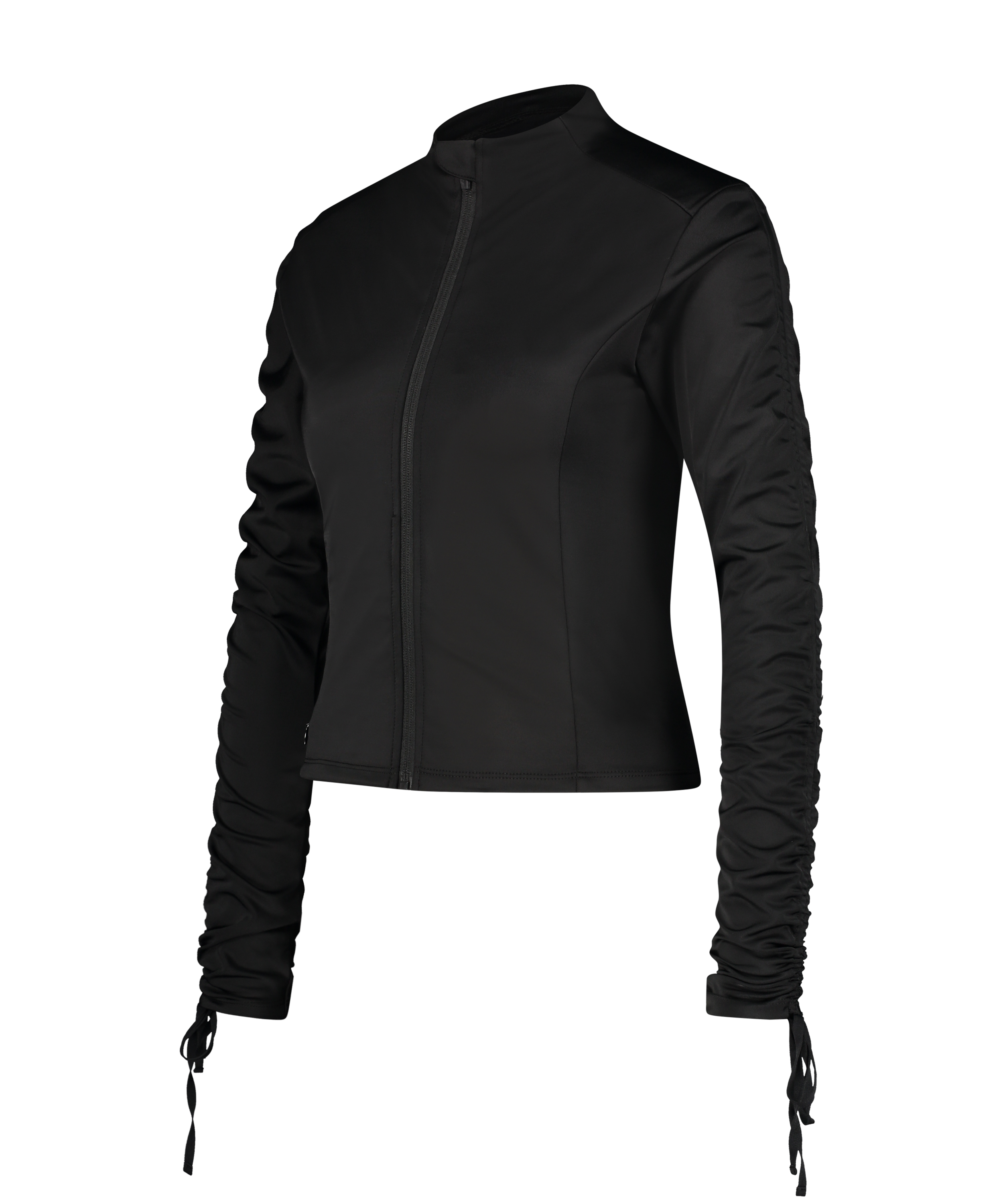 HKMX Chaqueta Ruffle, Negro, main