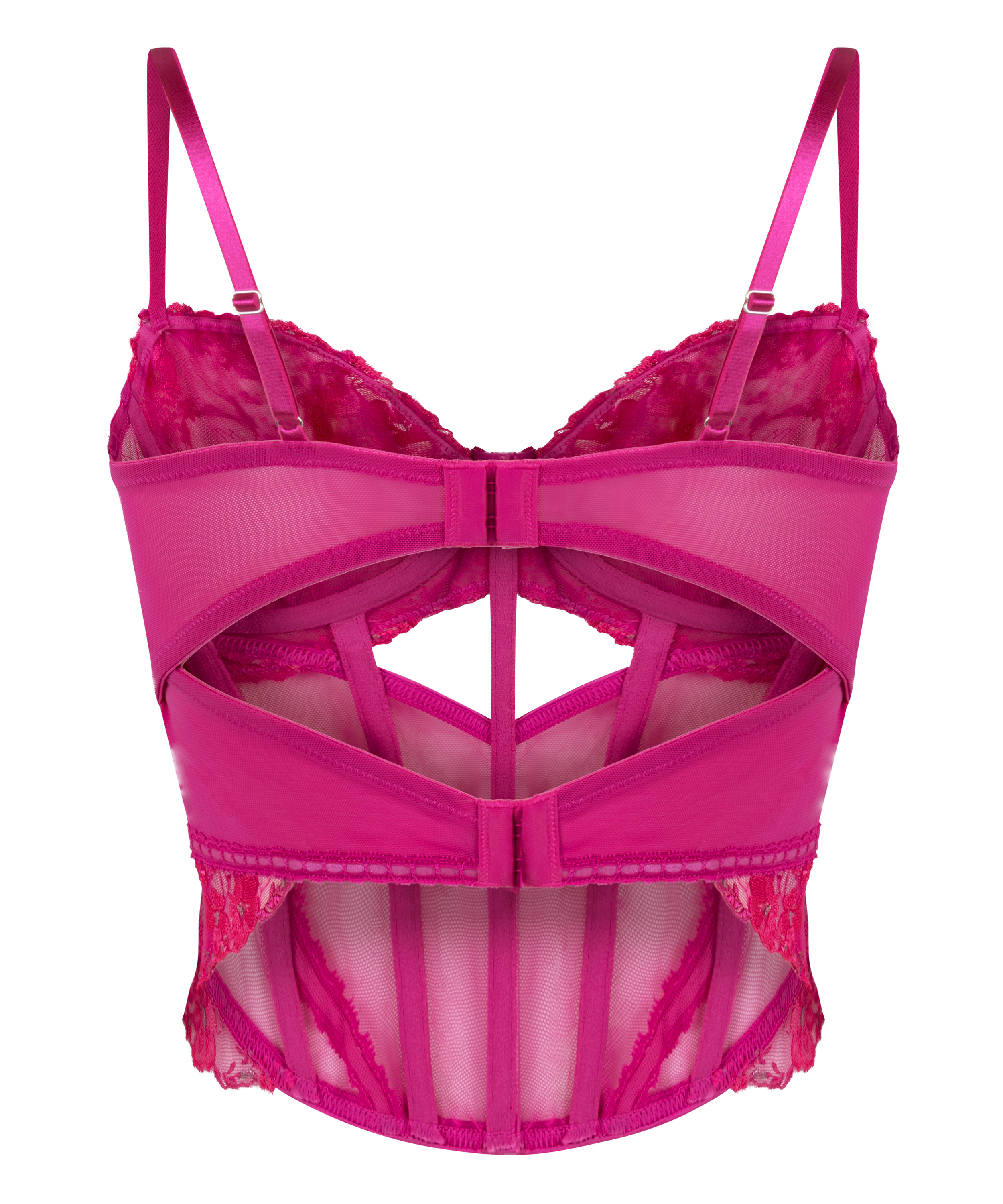 Bustier Peonie, Rosa, main