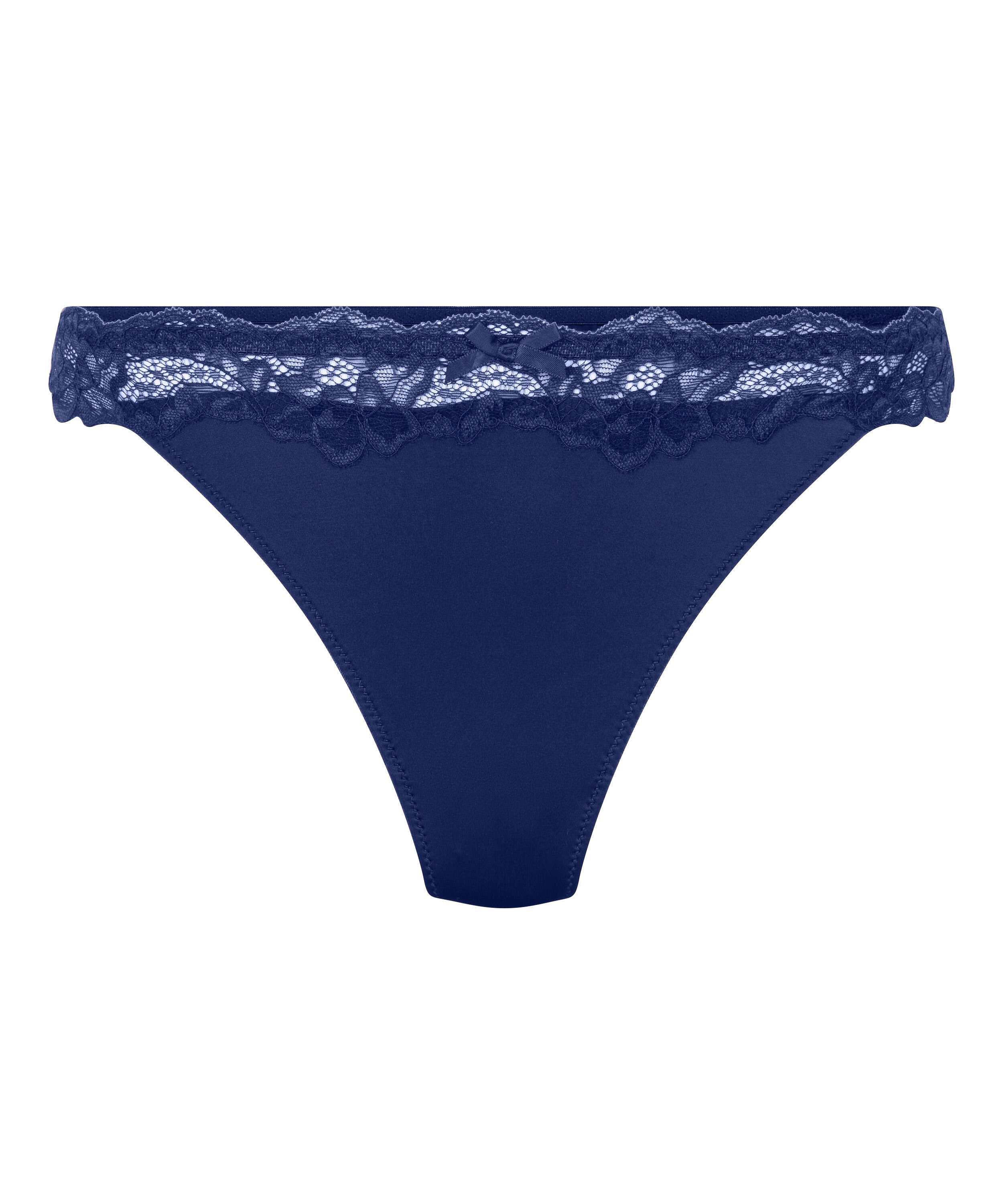 Tanga Lace & Shine, Azul