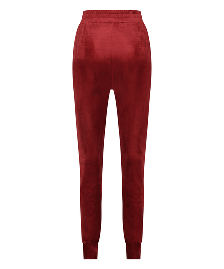 Pantalones de deporte Velours, Rojo