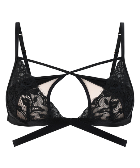 Bralette Nisha, Negro