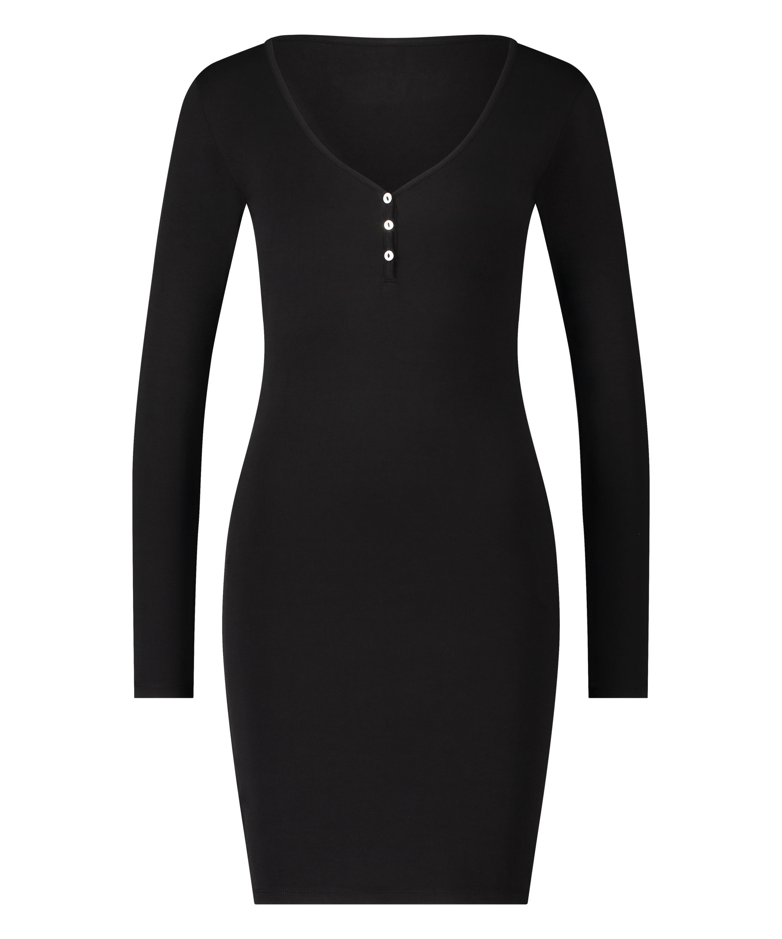 Camisa de dormir Henley, Morado, main