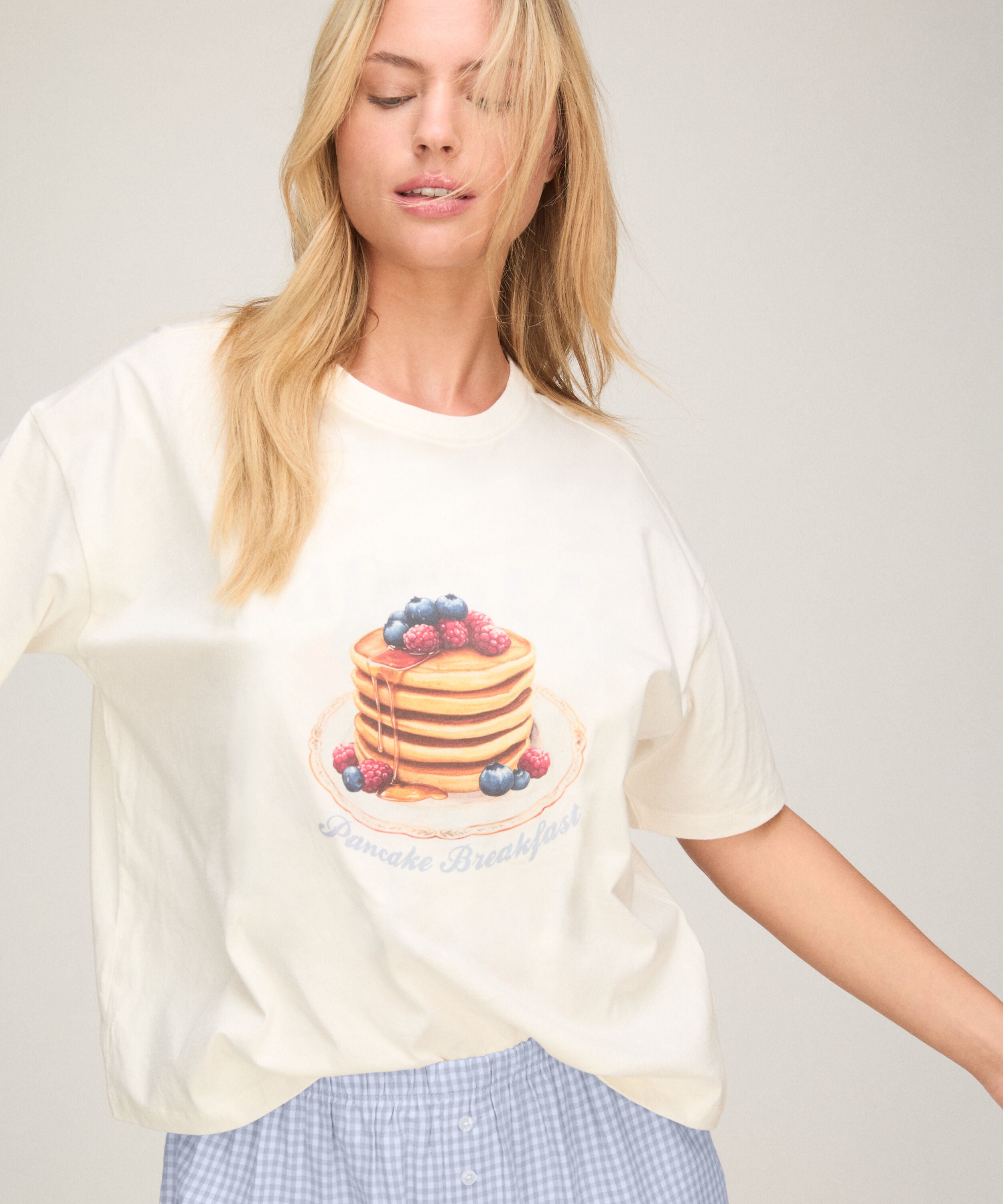 Conjunto de Pijama con Shorts y Camiseta