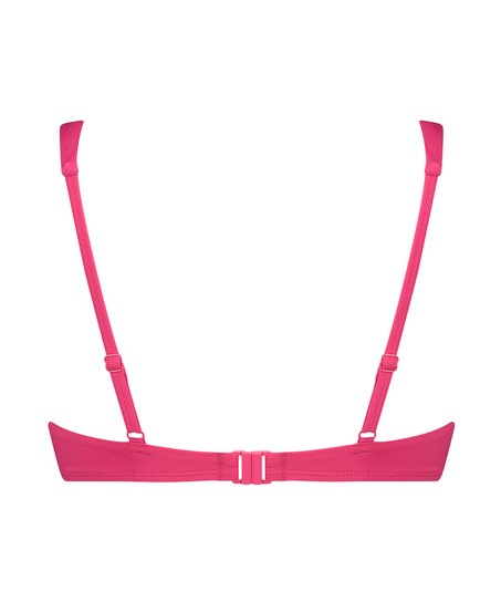 Top de bikini no preformado Luxe, Rosa