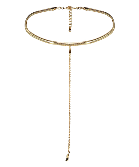 Cadena choker, Amarillo