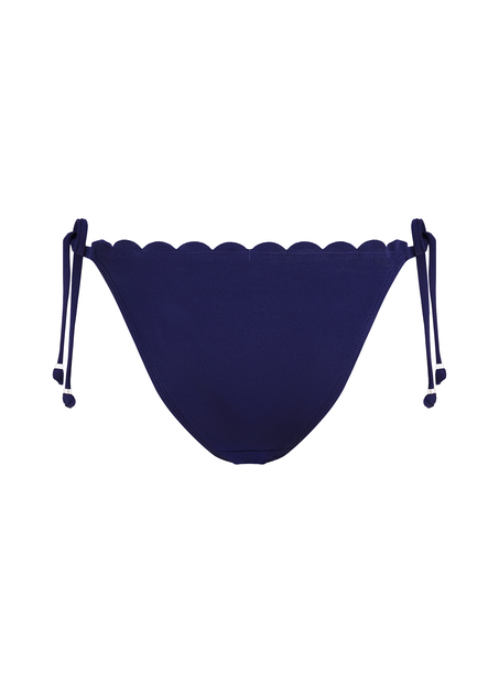 Braguita de bikini Scallop, Azul