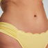 Braguita de Bikini Rio Scallop, Amarillo