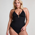 Tankini moldeador Holbox, Negro