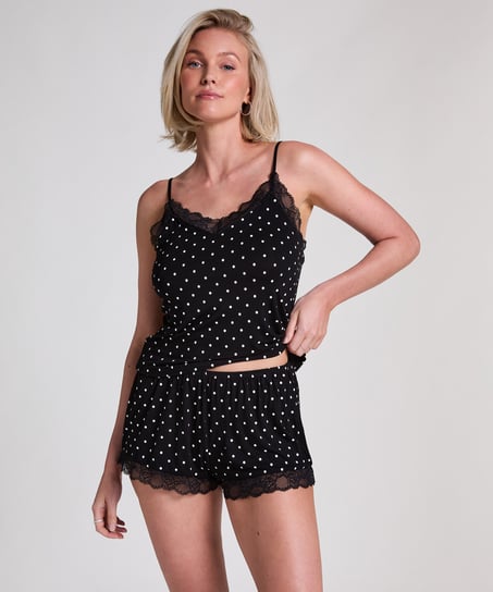 Conjunto de pijama, Negro