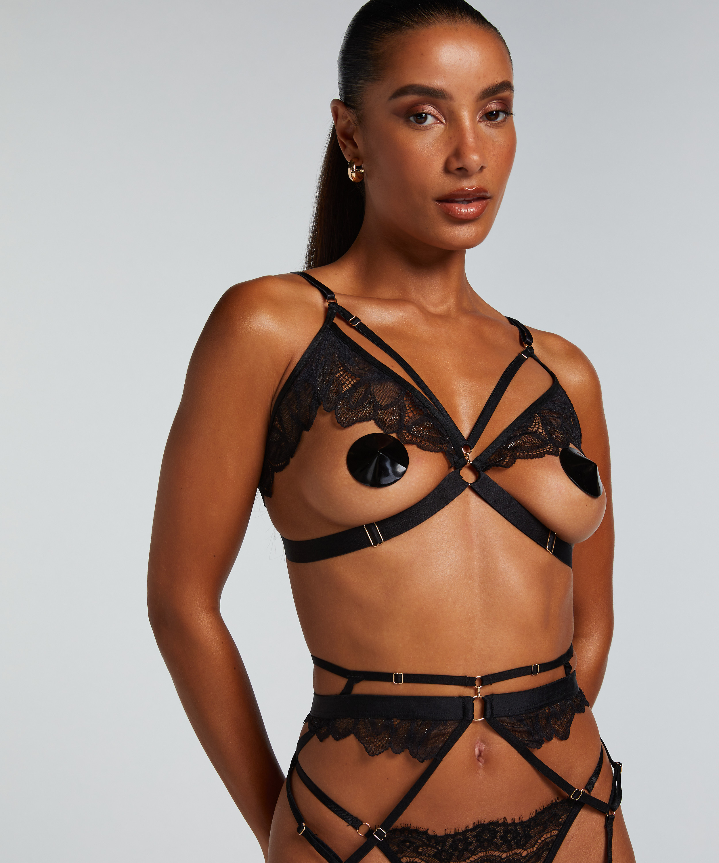 Bralette Billie, Negro, main