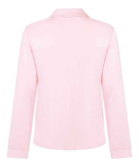 Chaqueta de manga larga de jersey Essentil, Rosa