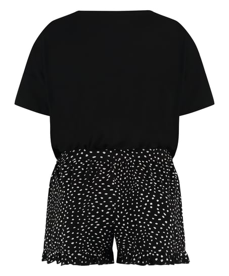 Conjunto de pijama, Negro
