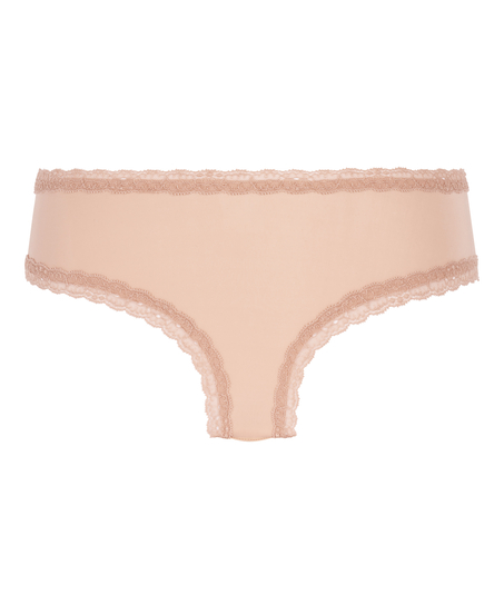 Braguita basileña con forma de V London, Beige