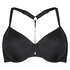 Top de bikini de aros preformado Cannes Vivian Hoorn, Negro