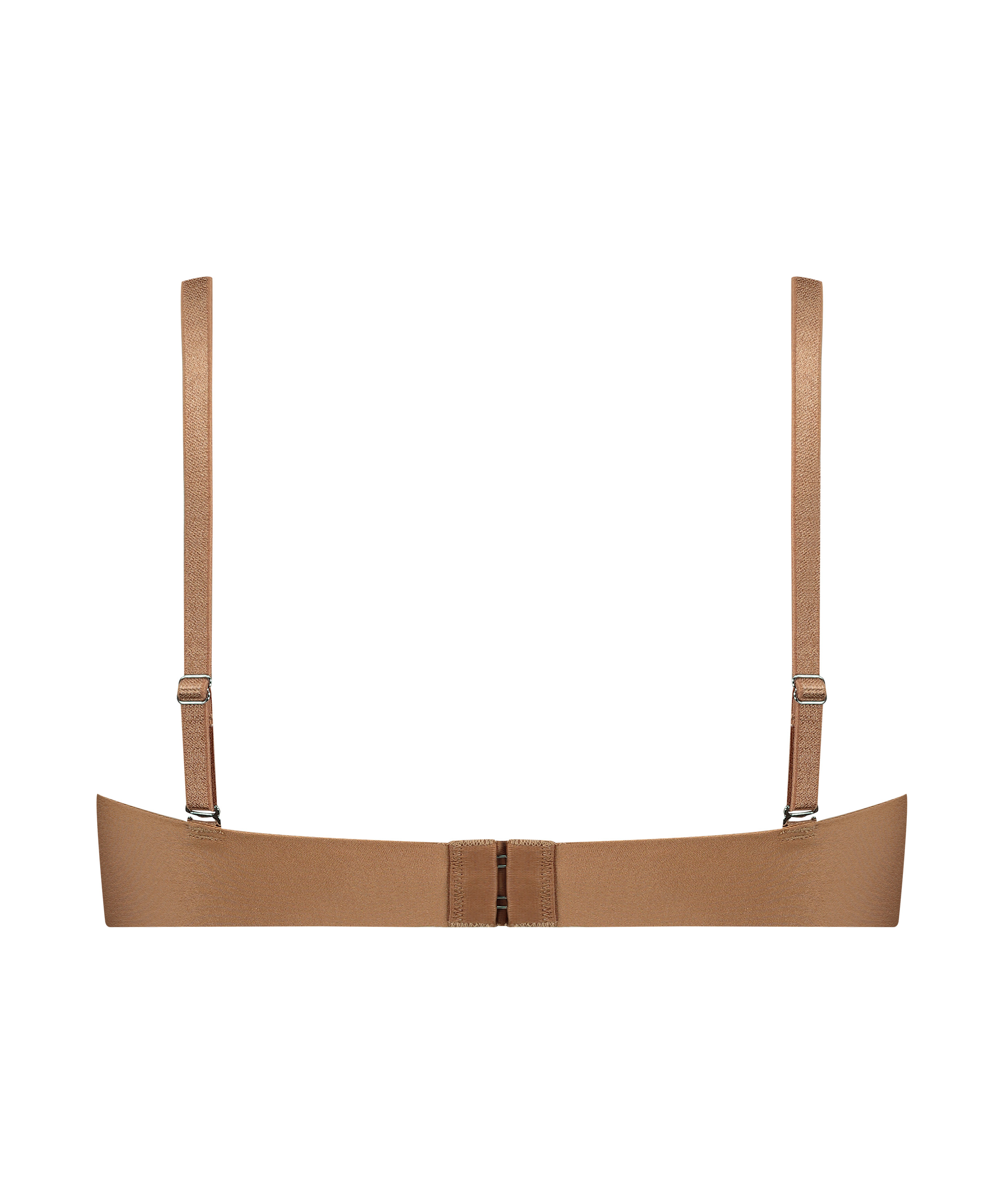 Sujetador de aros preformado sin tirantes Jane, Marrón, main