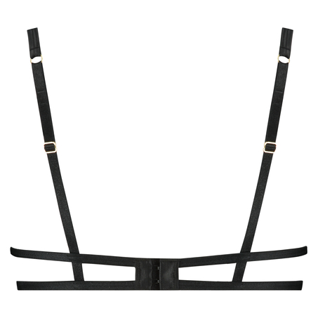 Sujetador de aros no preformado Angelica, Negro