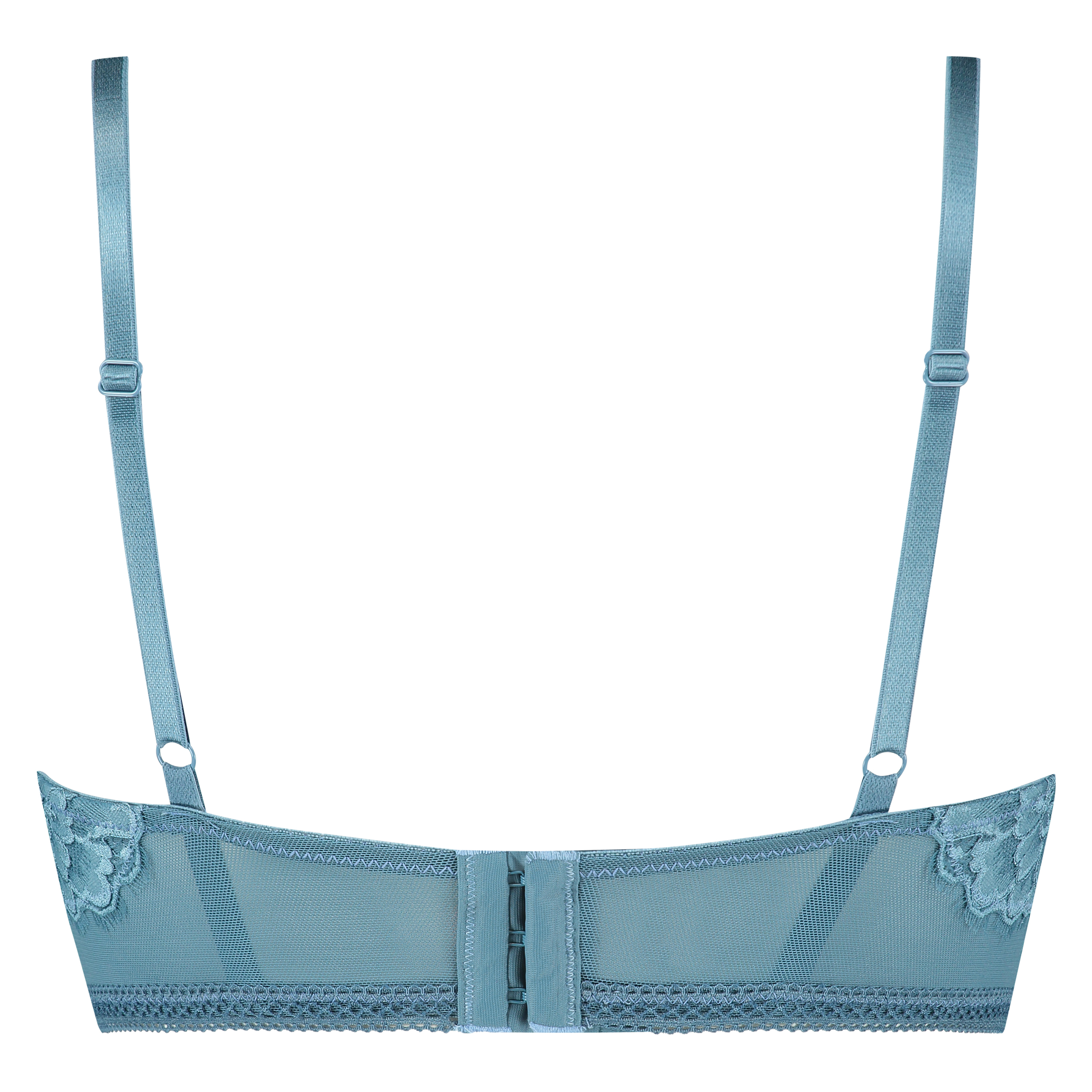 Sujetador longline de aros preformado Lotte, Azul, main
