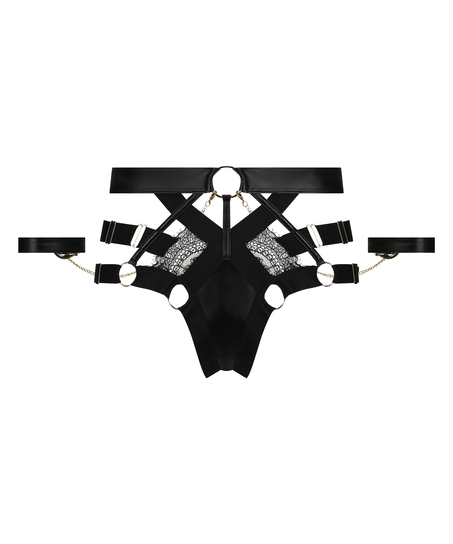 Braguita brasileña de pierna alta Faye, Negro