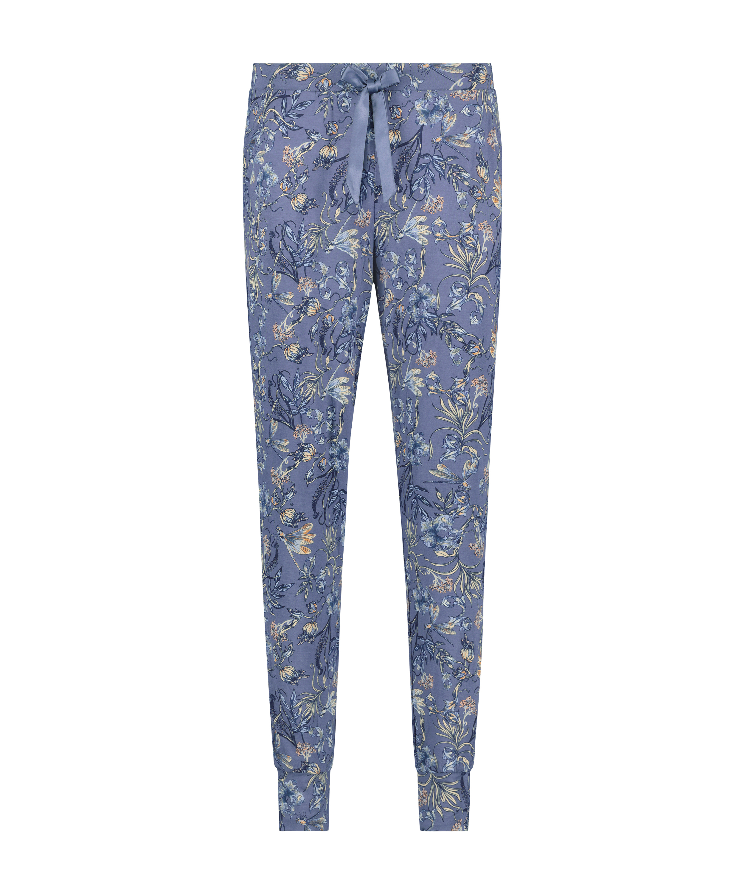 Tall Pantal&oacute;n de pijama alto Ditzy Floral, Azul, main