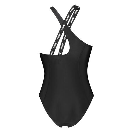 HKMX Traje de ba&ntilde;o High Neck, Negro
