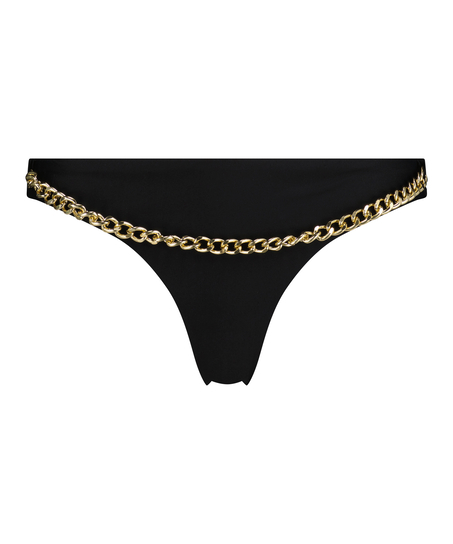 Braguita de bikini brasileña Cuba Rebecca Mir, Negro