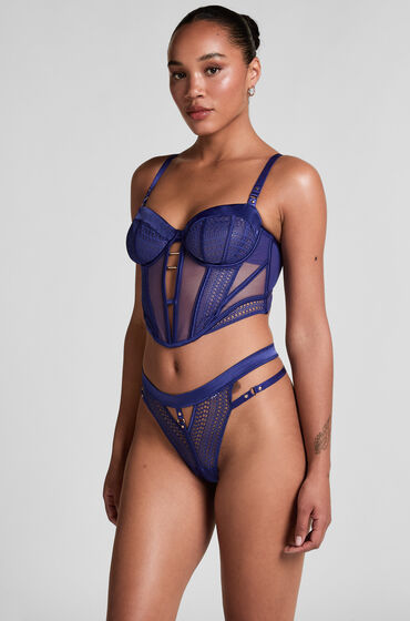 Hunkemöller Tanga Missy Azul