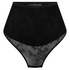 Tanga de encaje Shaping, Negro