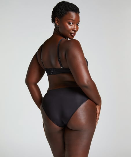 Sujetador de aros preformado sin tirantes Angie, Negro