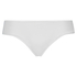 Brasileña Invisible Stripe mesh, Blanco