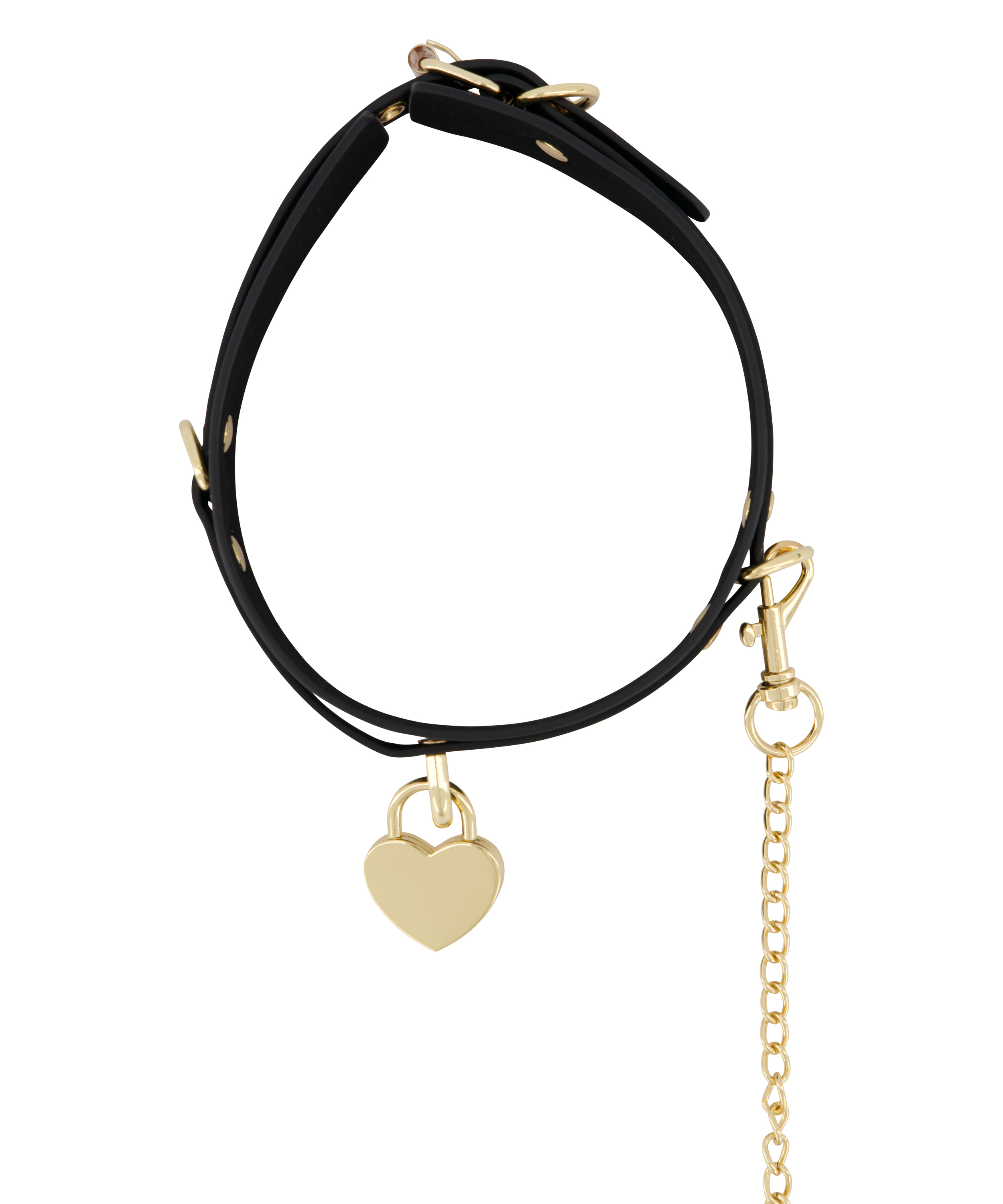 Private Choker Leash, Negro, main